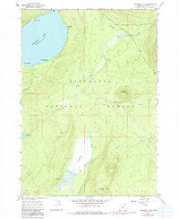 Crescent Lake Oregon Historical topographic map, 1:24000 scale, 7.5 X 7.5 Minute, Year 1967