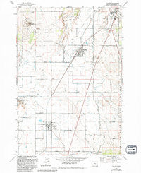 Culver Oregon Historical topographic map, 1:24000 scale, 7.5 X 7.5 Minute, Year 1985