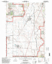 Culver Oregon Historical topographic map, 1:24000 scale, 7.5 X 7.5 Minute, Year 1992