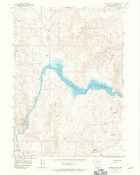 Diamond Butte Oregon Historical topographic map, 1:24000 scale, 7.5 X 7.5 Minute, Year 1967