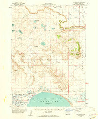 Dog Mountain Oregon Historical topographic map, 1:62500 scale, 15 X 15 Minute, Year 1959