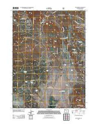 Dry Prairie Oregon Historical topographic map, 1:24000 scale, 7.5 X 7.5 Minute, Year 2011