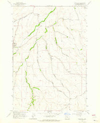 Dufur East Oregon Historical topographic map, 1:24000 scale, 7.5 X 7.5 Minute, Year 1962