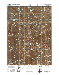 Dutchman Peak Oregon Historical topographic map, 1:24000 scale, 7.5 X 7.5 Minute, Year 2011