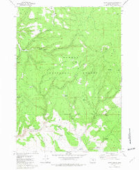 Egypt Canyon Oregon Historical topographic map, 1:24000 scale, 7.5 X 7.5 Minute, Year 1981