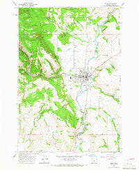 Elgin Oregon Historical topographic map, 1:24000 scale, 7.5 X 7.5 Minute, Year 1964