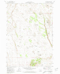 Elk Butte Oregon Historical topographic map, 1:24000 scale, 7.5 X 7.5 Minute, Year 1981