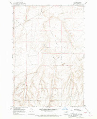 Ella Oregon Historical topographic map, 1:24000 scale, 7.5 X 7.5 Minute, Year 1968