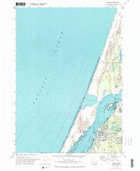 Empire Oregon Historical topographic map, 1:24000 scale, 7.5 X 7.5 Minute, Year 1970