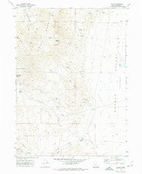 Fields Oregon Historical topographic map, 1:24000 scale, 7.5 X 7.5 Minute, Year 1971