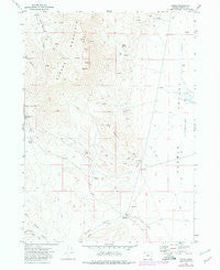 Fields Oregon Historical topographic map, 1:24000 scale, 7.5 X 7.5 Minute, Year 1971