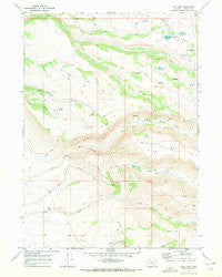 Fish Lake Oregon Historical topographic map, 1:24000 scale, 7.5 X 7.5 Minute, Year 1968
