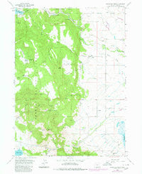 Fitzwater Point Oregon Historical topographic map, 1:24000 scale, 7.5 X 7.5 Minute, Year 1964