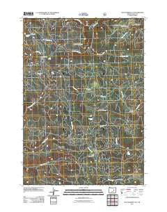 Five Hundred Flat Oregon Historical topographic map, 1:24000 scale, 7.5 X 7.5 Minute, Year 2011