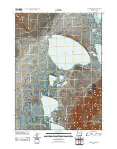 Flagstaff Lake Oregon Historical topographic map, 1:24000 scale, 7.5 X 7.5 Minute, Year 2011