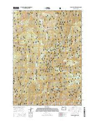 Flagtail Mountain Oregon Current topographic map, 1:24000 scale, 7.5 X 7.5 Minute, Year 2014