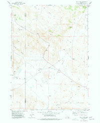 Folly Farm Oregon Historical topographic map, 1:24000 scale, 7.5 X 7.5 Minute, Year 1974
