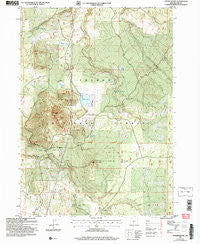 Foster Butte Oregon Historical topographic map, 1:24000 scale, 7.5 X 7.5 Minute, Year 2004