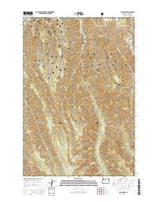 Fox Point Oregon Current topographic map, 1:24000 scale, 7.5 X 7.5 Minute, Year 2014
