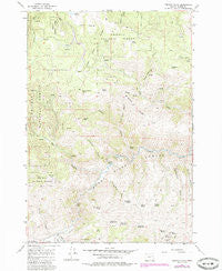 French Gulch Oregon Historical topographic map, 1:24000 scale, 7.5 X 7.5 Minute, Year 1967