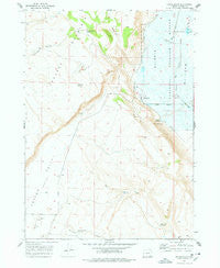 Frenchglen Oregon Historical topographic map, 1:24000 scale, 7.5 X 7.5 Minute, Year 1967