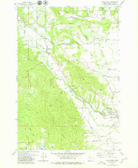 Gales Creek Oregon Historical topographic map, 1:24000 scale, 7.5 X 7.5 Minute, Year 1979