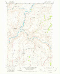 Gateway Oregon Historical topographic map, 1:24000 scale, 7.5 X 7.5 Minute, Year 1962