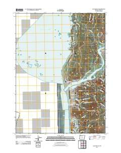 Gold Beach Oregon Historical topographic map, 1:24000 scale, 7.5 X 7.5 Minute, Year 2011