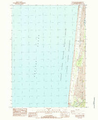 Goose Pasture Oregon Historical topographic map, 1:24000 scale, 7.5 X 7.5 Minute, Year 1984