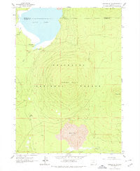 Hamner Butte Oregon Historical topographic map, 1:24000 scale, 7.5 X 7.5 Minute, Year 1963