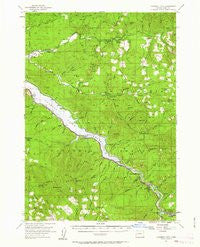 Hardesty Mtn Oregon Historical topographic map, 1:62500 scale, 15 X 15 Minute, Year 1955