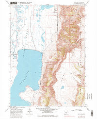 Hart Lake Oregon Historical topographic map, 1:24000 scale, 7.5 X 7.5 Minute, Year 1967