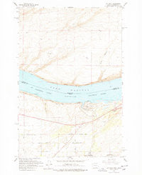 Hat Rock Oregon Historical topographic map, 1:24000 scale, 7.5 X 7.5 Minute, Year 1962