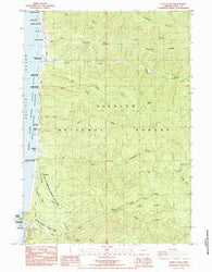 Heceta Head Oregon Historical topographic map, 1:24000 scale, 7.5 X 7.5 Minute, Year 1984