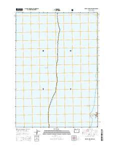 Heceta Head OE W Oregon Current topographic map, 1:24000 scale, 7.5 X 7.5 Minute, Year 2014