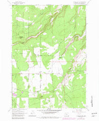 Henkle Butte Oregon Historical topographic map, 1:24000 scale, 7.5 X 7.5 Minute, Year 1962