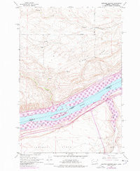 Heppner Junction Oregon Historical topographic map, 1:24000 scale, 7.5 X 7.5 Minute, Year 1962