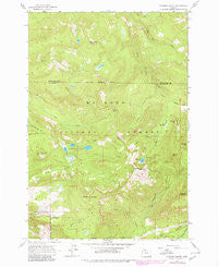 Hickman Butte Oregon Historical topographic map, 1:24000 scale, 7.5 X 7.5 Minute, Year 1962