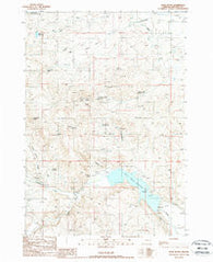 Hope Butte Oregon Historical topographic map, 1:24000 scale, 7.5 X 7.5 Minute, Year 1988