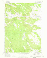 Horse Prairie Oregon Historical topographic map, 1:24000 scale, 7.5 X 7.5 Minute, Year 1968