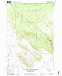 Horse Ridge Oregon Historical topographic map, 1:24000 scale, 7.5 X 7.5 Minute, Year 1967