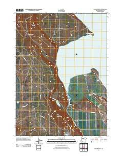 Howard Bay Oregon Historical topographic map, 1:24000 scale, 7.5 X 7.5 Minute, Year 2011