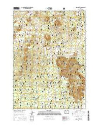 Indian Butte Oregon Current topographic map, 1:24000 scale, 7.5 X 7.5 Minute, Year 2014