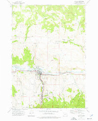 John Day Oregon Historical topographic map, 1:24000 scale, 7.5 X 7.5 Minute, Year 1972