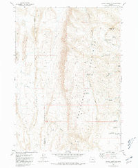 Johnny Creek NW Oregon Historical topographic map, 1:24000 scale, 7.5 X 7.5 Minute, Year 1981