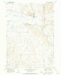 Jordan Valley Oregon Historical topographic map, 1:24000 scale, 7.5 X 7.5 Minute, Year 1969
