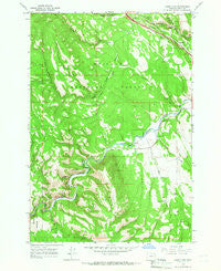 Kamela SE Oregon Historical topographic map, 1:24000 scale, 7.5 X 7.5 Minute, Year 1964
