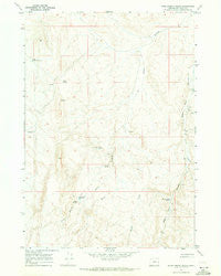 Kane Spring Gulch Oregon Historical topographic map, 1:24000 scale, 7.5 X 7.5 Minute, Year 1967
