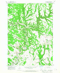 Keys Creek Oregon Historical topographic map, 1:24000 scale, 7.5 X 7.5 Minute, Year 1966