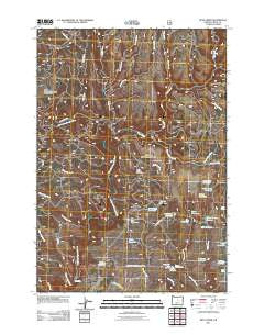 Keys Creek Oregon Historical topographic map, 1:24000 scale, 7.5 X 7.5 Minute, Year 2011